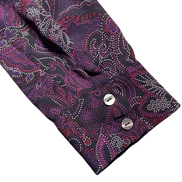 *** NWT Dress Size Large Purple Long Sleeve - Picture 3 of 4